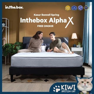INTHEBOX ALPHA X - Kasur Springbed - FREE Bantal - Ukuran kasur 90x200, 100x200, 120x200, 140x200, 160x200, 180x200, 200x200