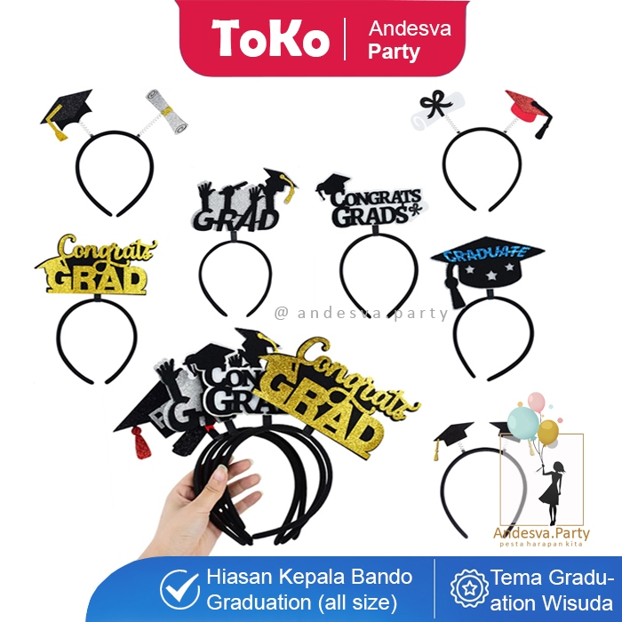 Jual bando wisuda / bando graduation / bando congrats / bando grad ...