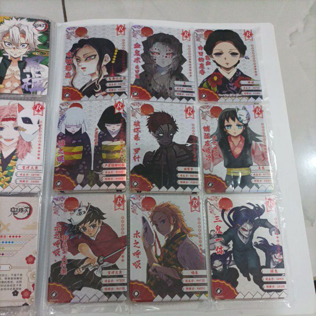 Jual Card Demon slayer kny kimetsu no yaiba mujan muzan rui tamayo ...