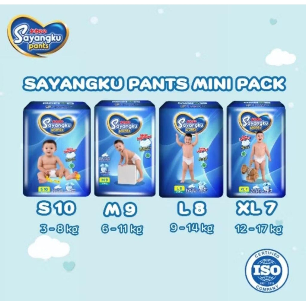 Jual Sayangku Mini pack S10/M9/L8/XL7 | Shopee Indonesia