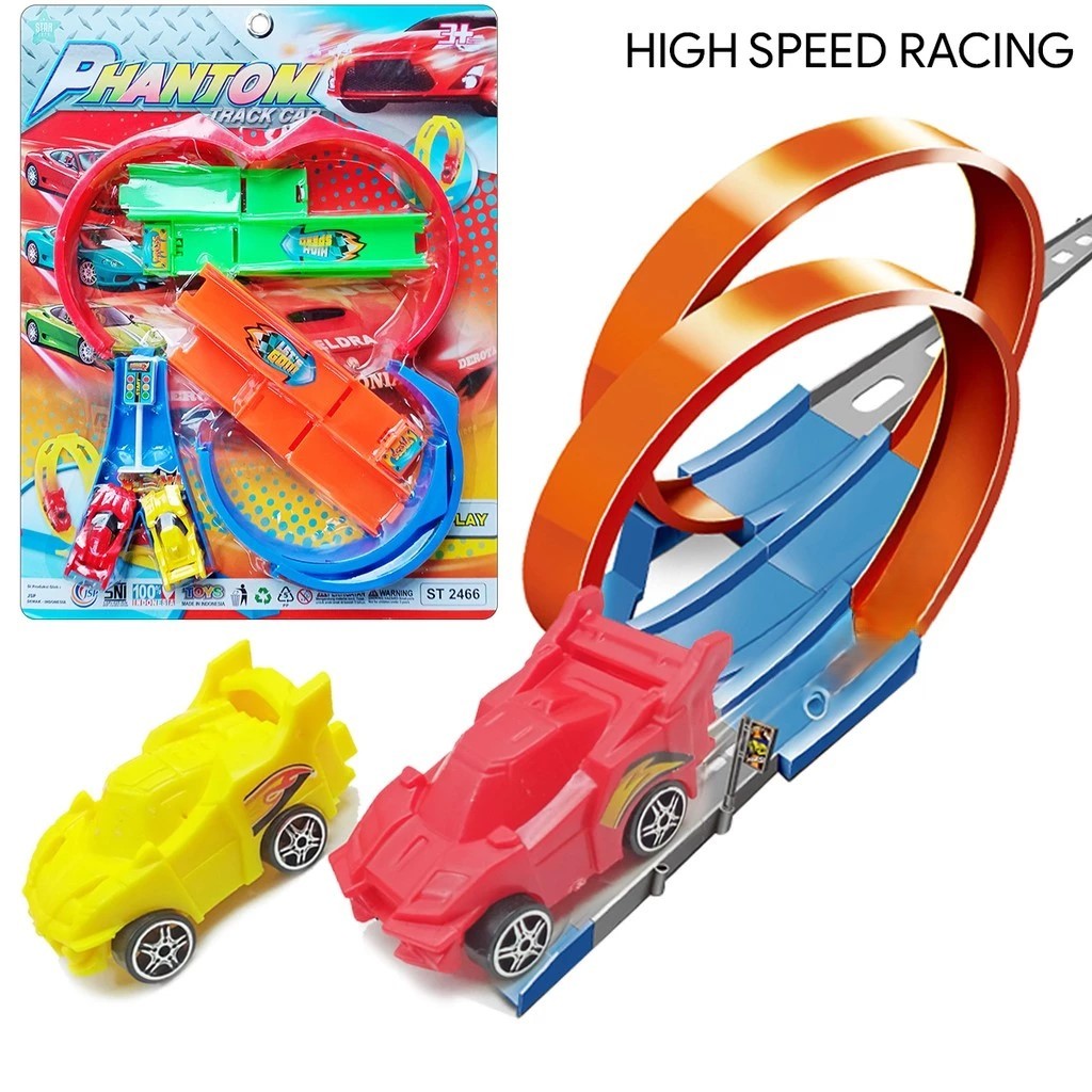 Jual MAINAN TRACK RACING PHANTOM TRACK BALAPAN MOBIL ST2466 | Shopee ...