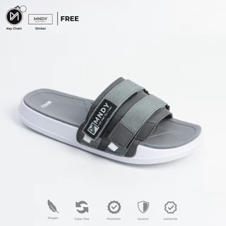 MONDAY - Pervez Grey - Sandal Slide Slop