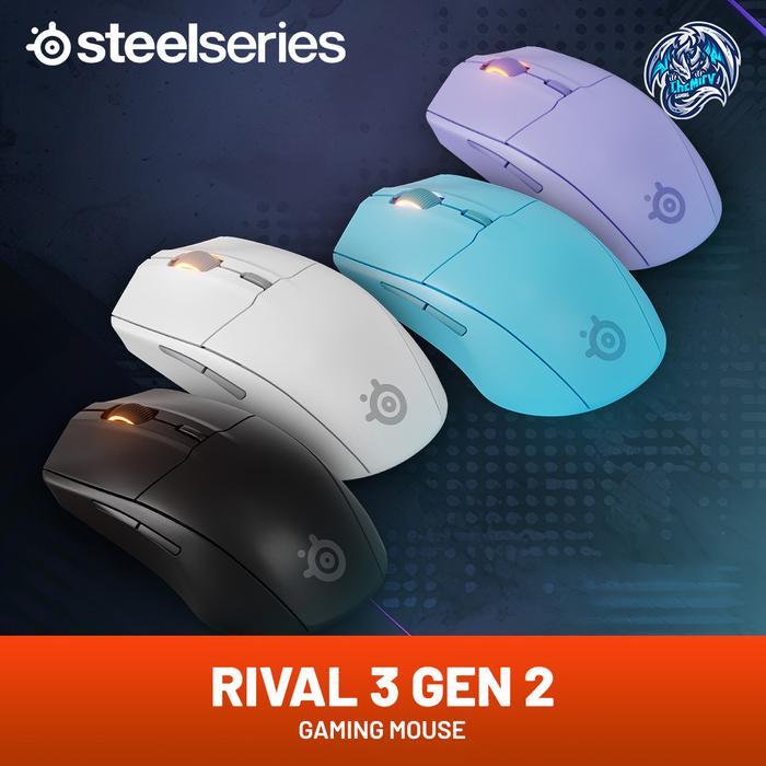 Jual Steelseries Rival 3 Gen 2 Lightweight Wireless Gaming Mouse ...