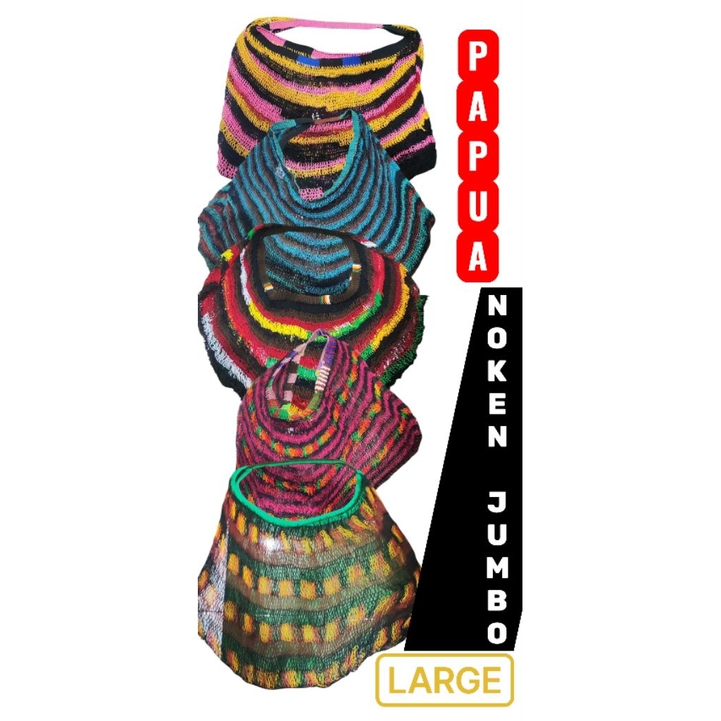 Jual NOKEN KHAS PAPUA PEGUNUNGAN JUMBO | Shopee Indonesia