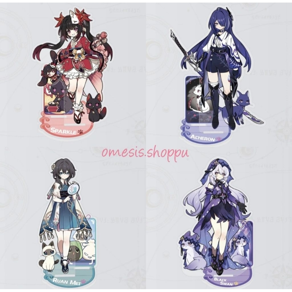 Jual [READY] OME UNOFFICIAL standee stand akrilik 10cm Honkai Star Rail ...