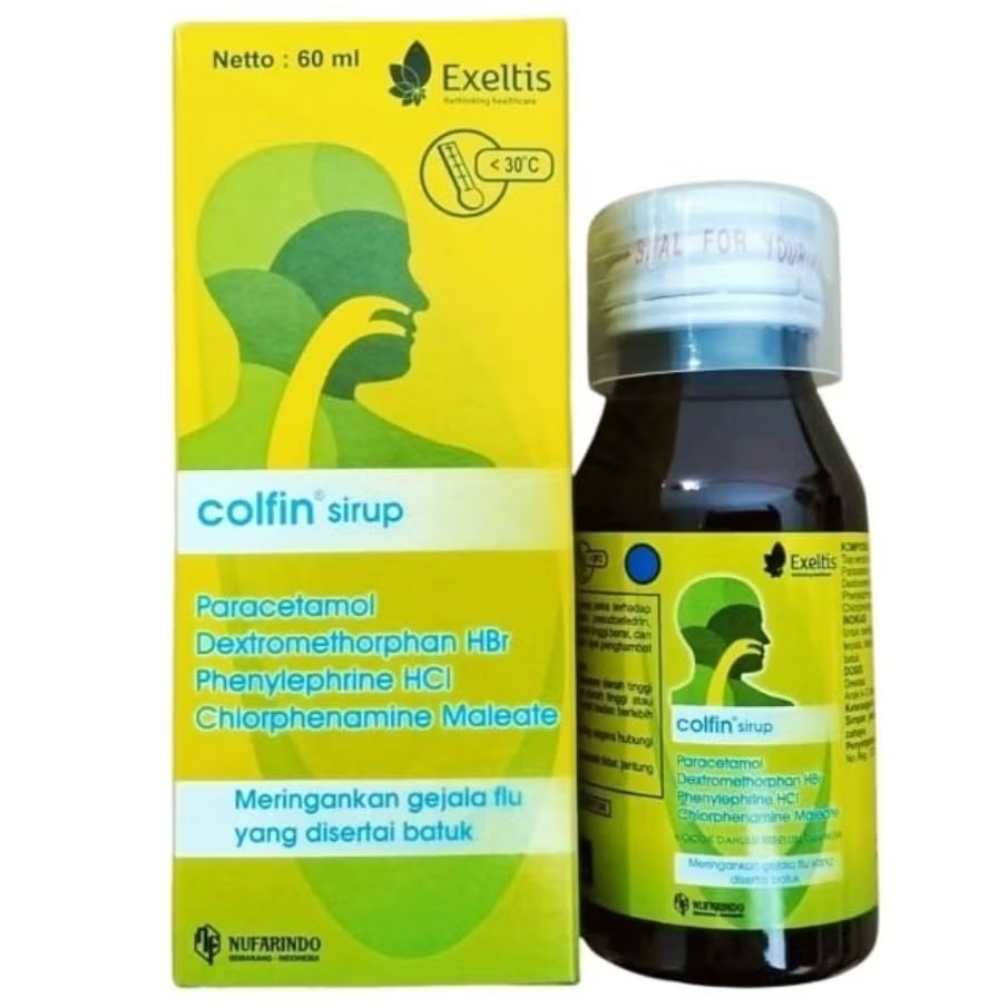 Jual COLFIN Sirup (60ml) | Shopee Indonesia