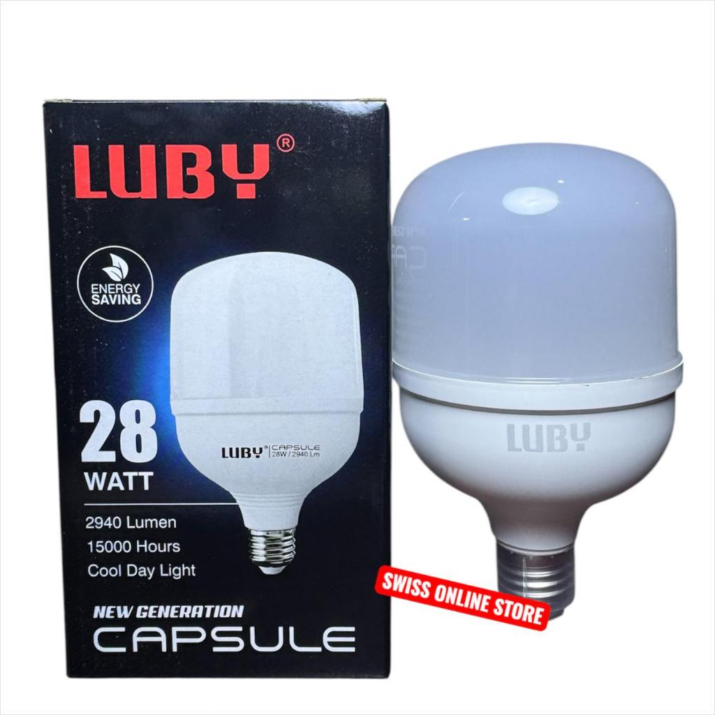 Jual LUBY CAPSULE 28W LAMPU LED / BOHLAM LED T-BULB LOW VOLTAGE LUMEN ...