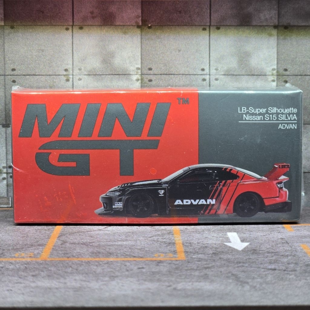 Jual Mini GT 1/64 Nissan Silvia S15 LBWK Super Silhouette Advan ...