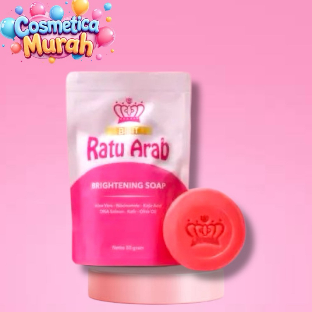 un] RATU ARAB brightening soap 50 gr pencerah dan pemutih kulit