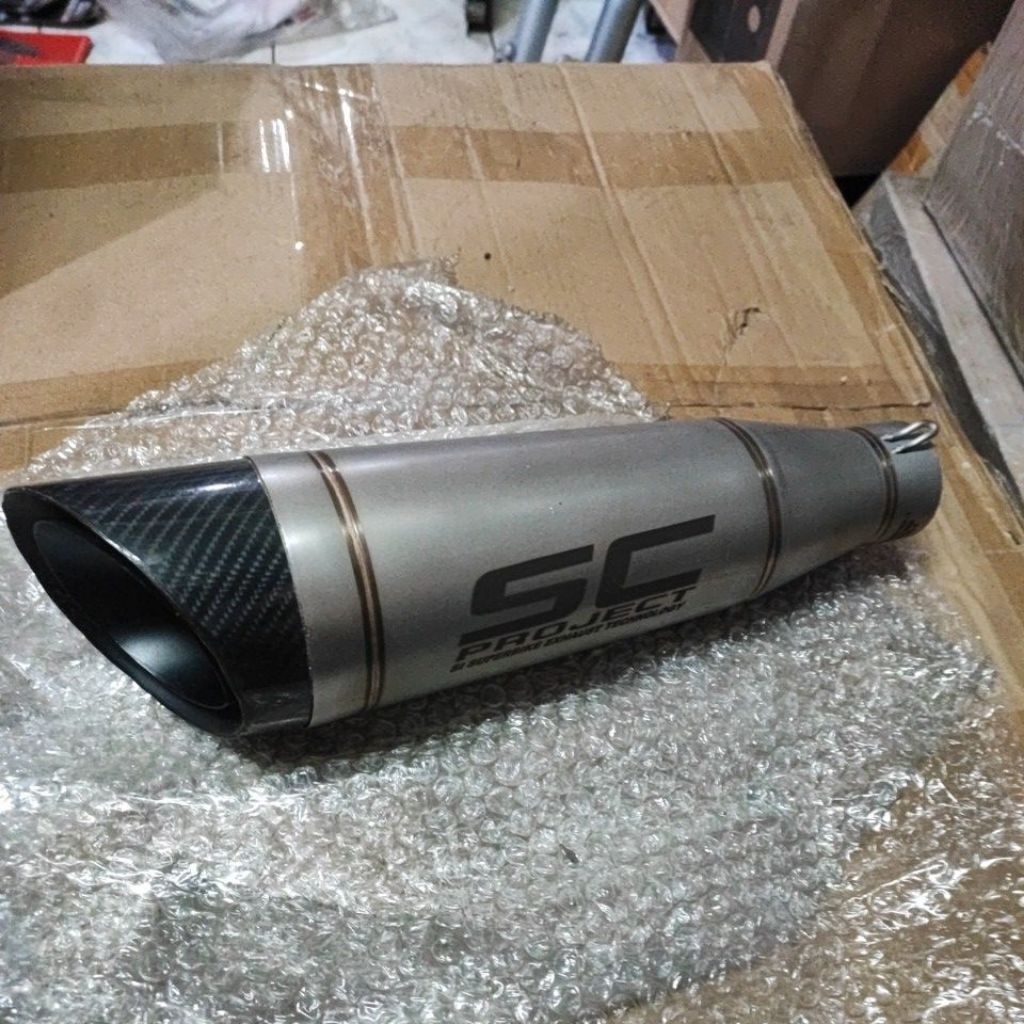 Jual Knalpot Racing SC project Knalpot Motor | Shopee Indonesia