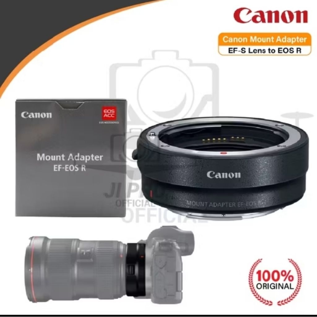 Jual Canon Mount Adapter EF-EOS R / EF EOS RP New Garansi | Shopee ...