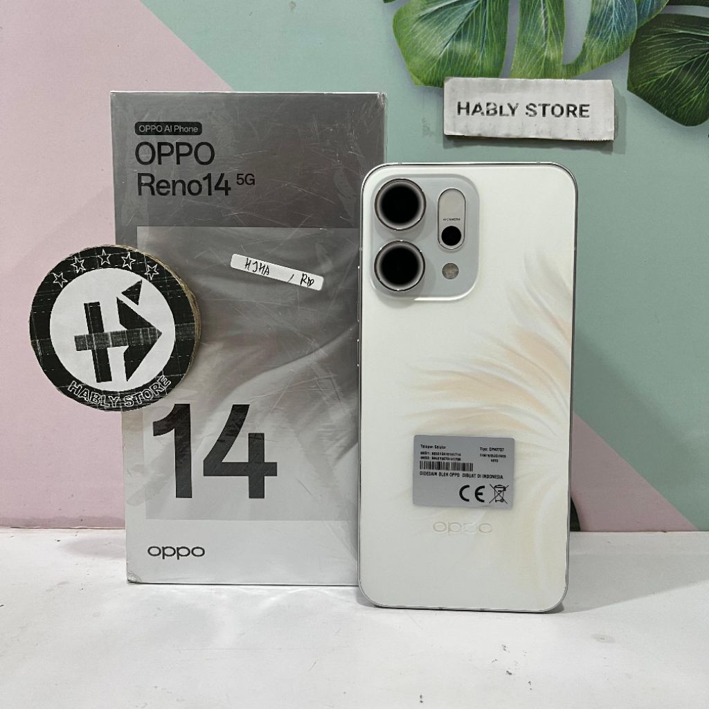 Jual OPPO RENO 14 5G 8/256 12/256 SECOND FULLSET | Shopee Indonesia