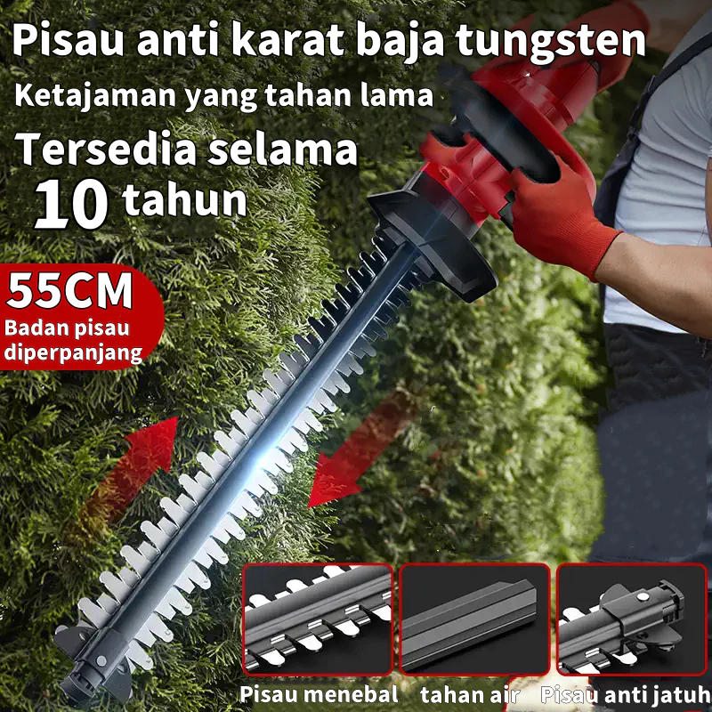 Jual REAIM Pisau Pangkas Daun dan Pagar Mesin Potong Rumput Mesin ...