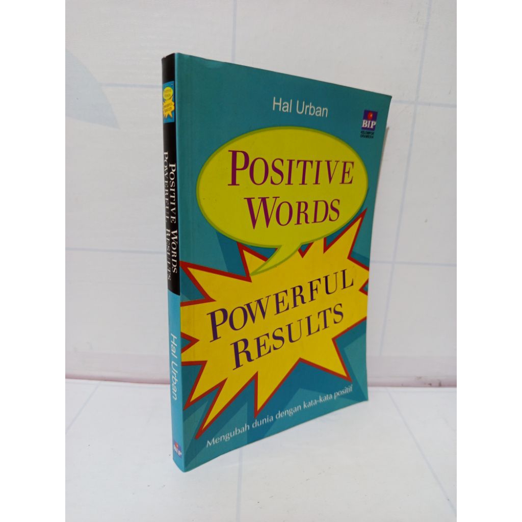 Jual Positive Words Powerful Results by Hal Urban Original | Shopee ...