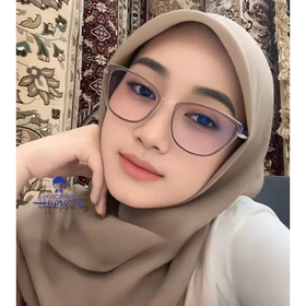Kacamata Minus Frame Selyne Paket Frame Lensa Anti Radiasi Kacamata Wanita Anti Uv Kaca Mata