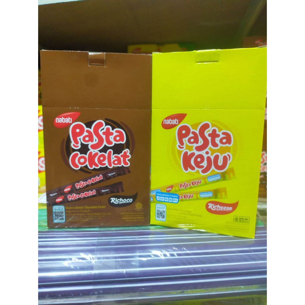 Jual nabati wafer dan pasta keju coklat | Shopee Indonesia