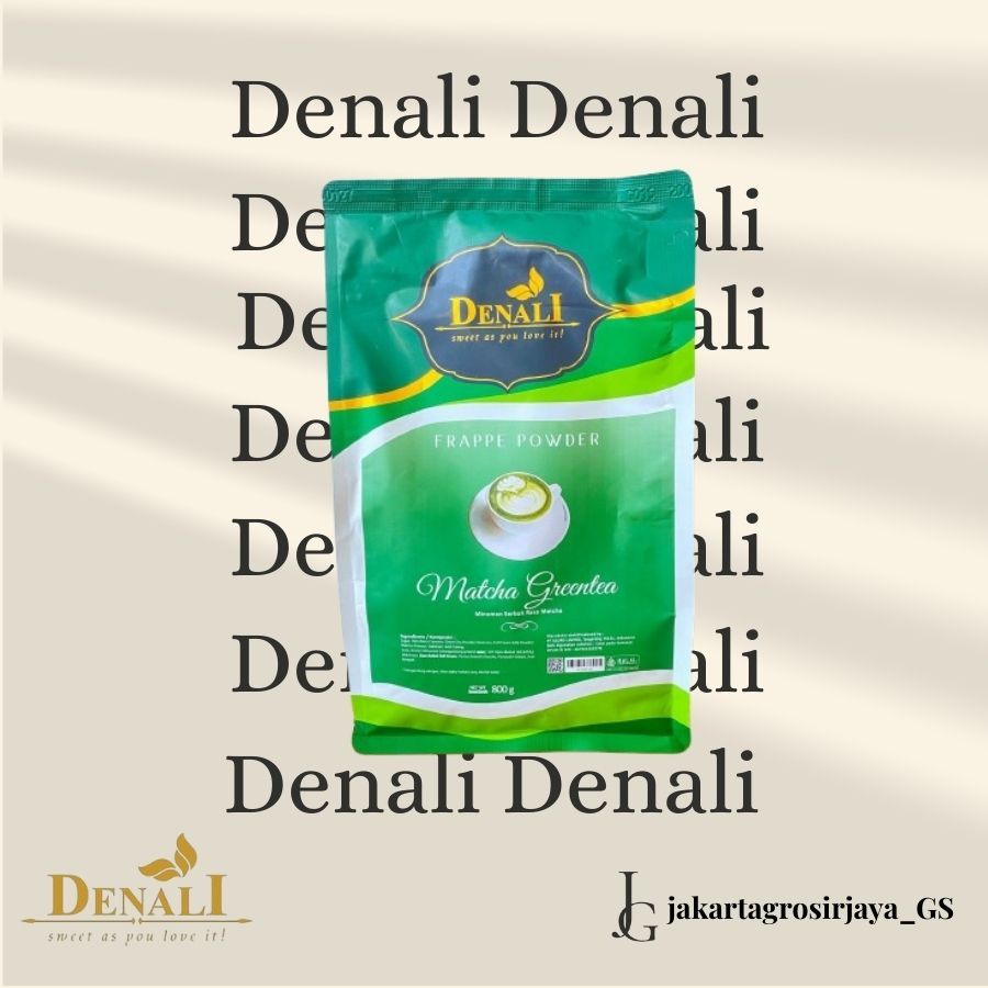 Jual DENALI BUBUK MATCHA - POWDER MACA GREEN TEA 800 gr | Shopee Indonesia