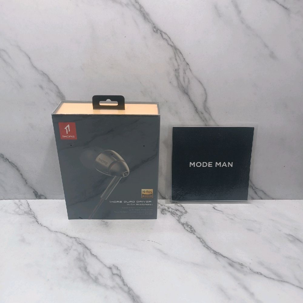 Jual 1More E1010 Quad Drivers In-Ear Headphones – Earphone Audio ...