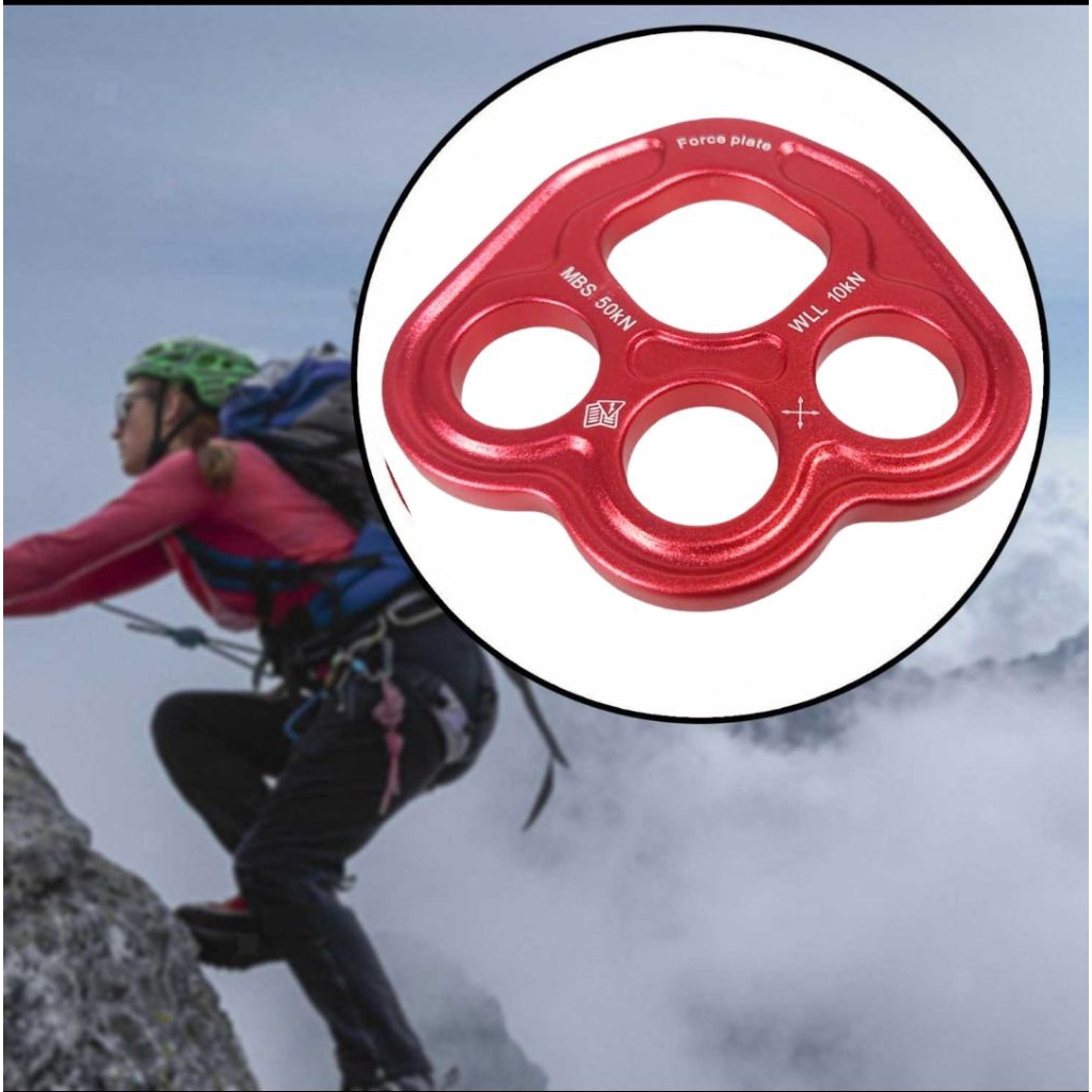 Jual Alat safety caving panjat tebing paw Rigging plate Descender ring ...