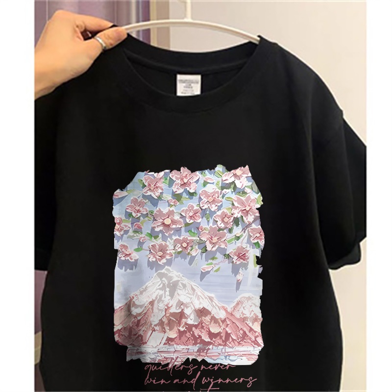 Jual Forteid T-shirt Lengan Pendek Baju Kaos Oversize Wanita Baju |kaus ...