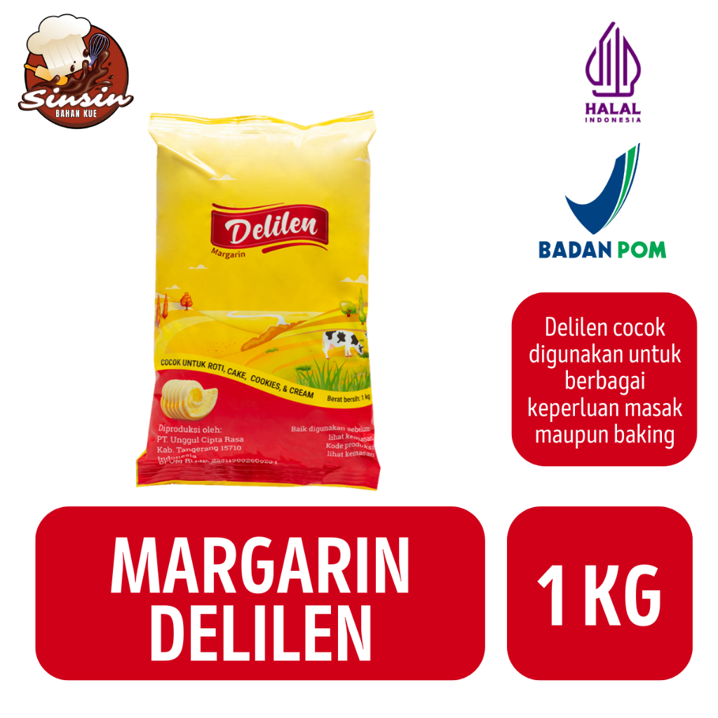 Jual Delilen Margarin [1KG] | Shopee Indonesia
