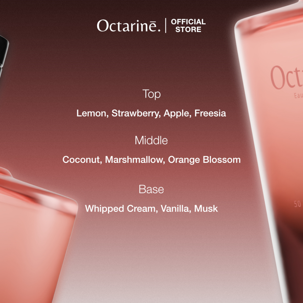 Jual Octarine - Boujee Fluff Aroma Marshmallow Strawberry Vanilla ...