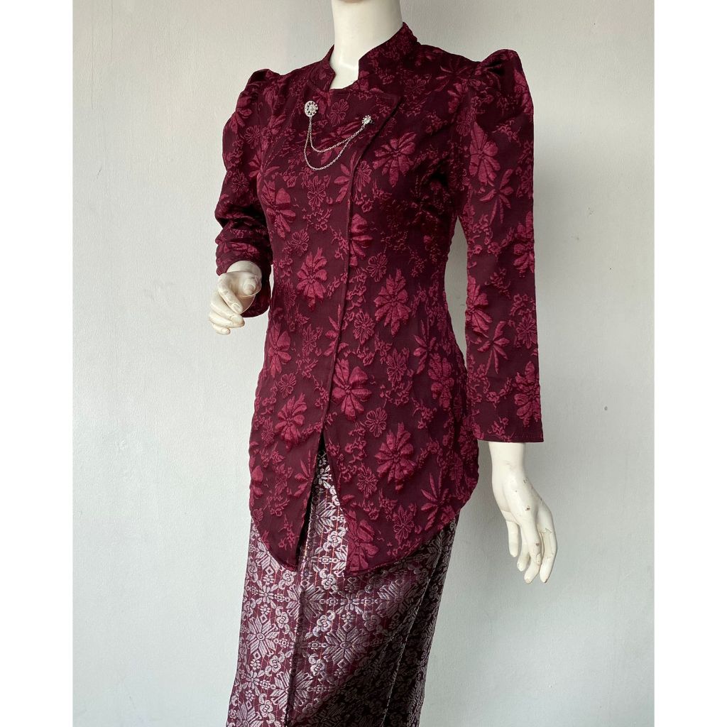 Jual KEBAYA TERBARU JANGGAN FUKURO Setelan Songket Kualitas Premium ...