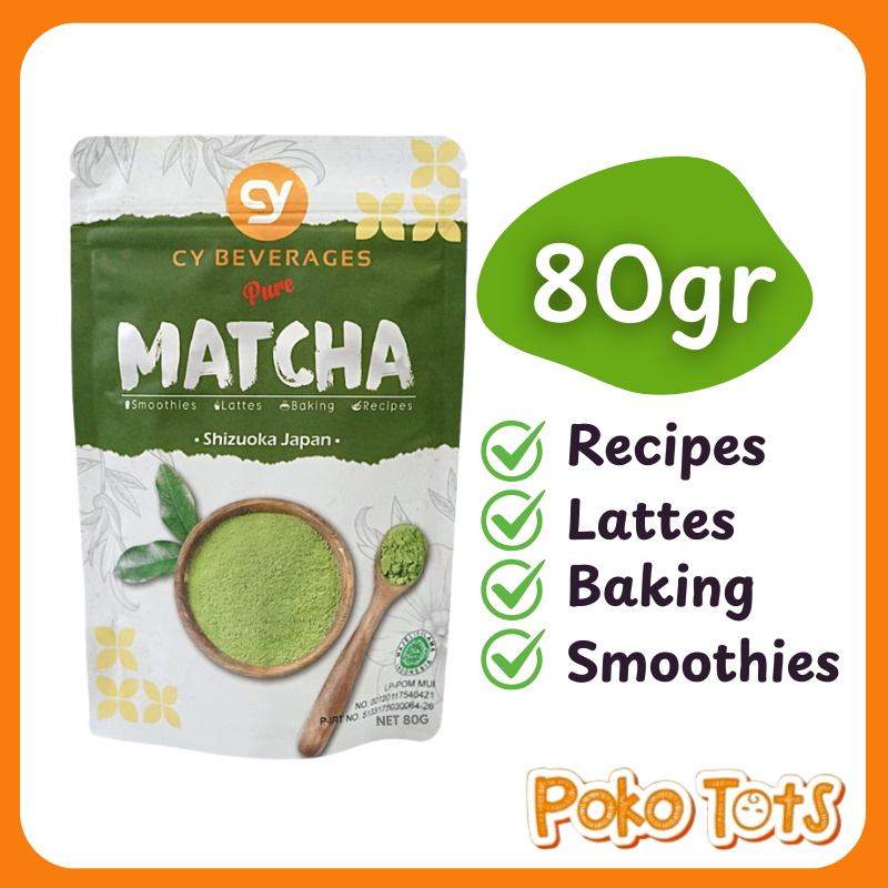 Jual CY Matcha Powder 80gr Pure Shizuoka Japan Powdered Green Tea JB ...