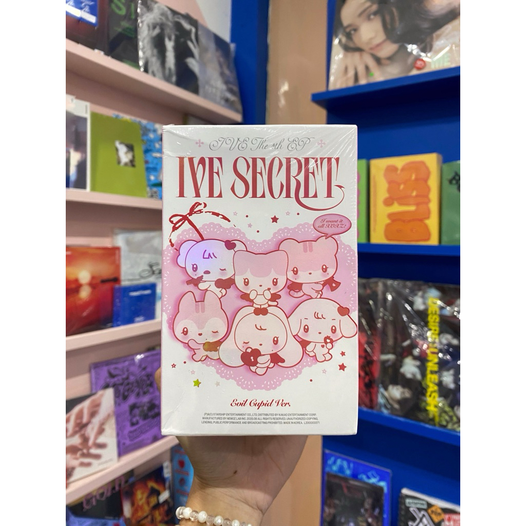 IVE The 4th Mini Album 'IVE SECRET' – EVIL CUPID Ver. Limited Edition, K-Pop Original