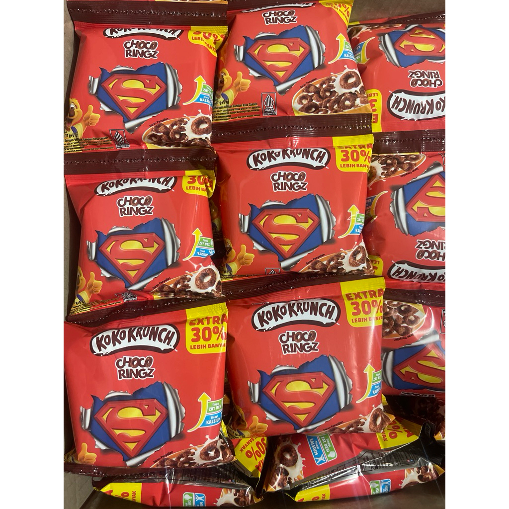 Jual Koko Krunch Choco Ringz 1renceng 10pcs | Shopee Indonesia