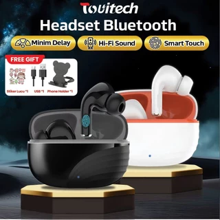 Earphone Bluertooth 5.4 Wireless TWS Headset Earbuds Bluetooth Sport Low Latency Gaming HST10D