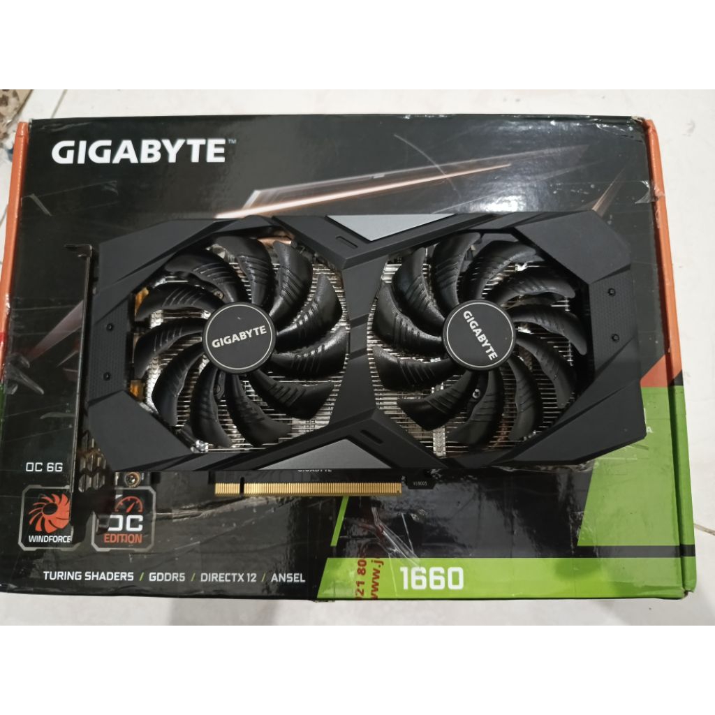 Fan Gigabyte Geforce Gtx 1660 Super 6gb VGA Geforce GTX 1660 Super