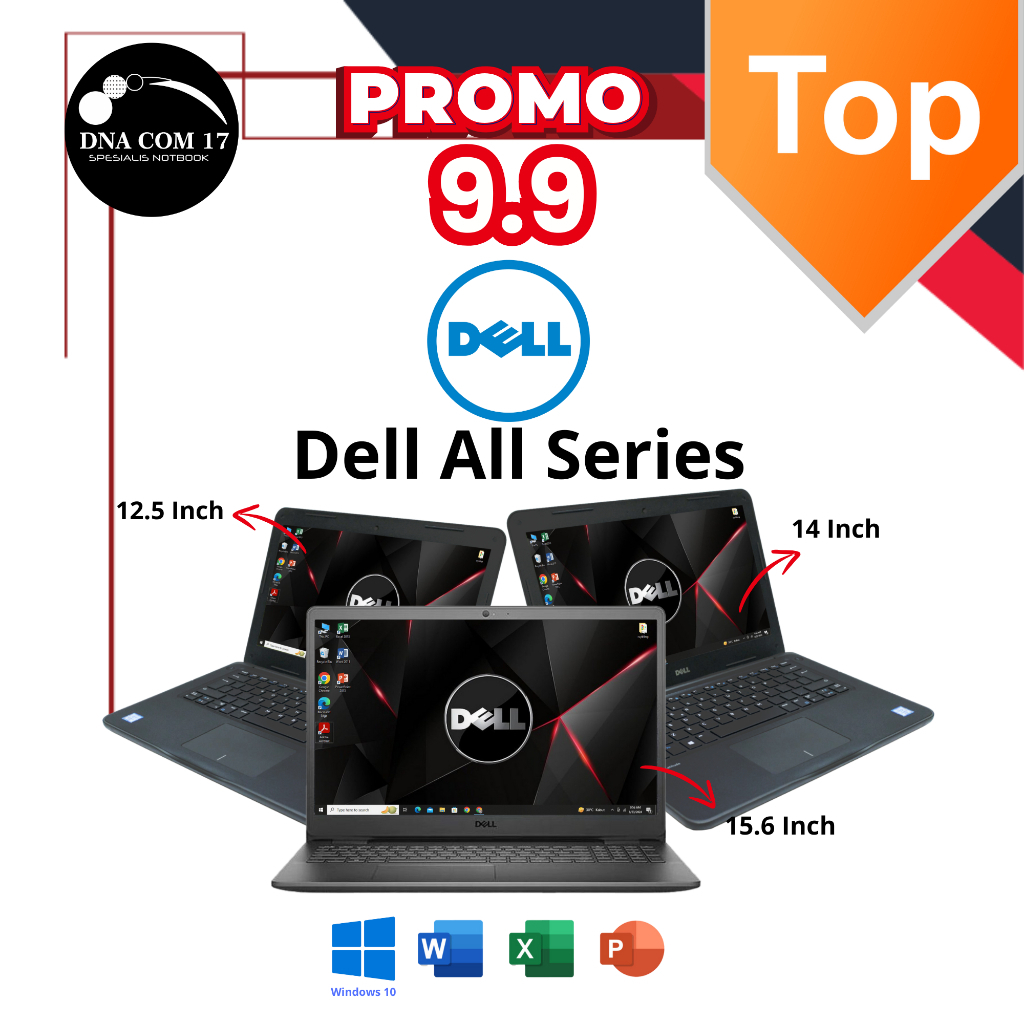 Laptop Dell Latitude Core i5 Core i7 RAM 16GB SSD 512GB Mulus  Second Original Berkualitas