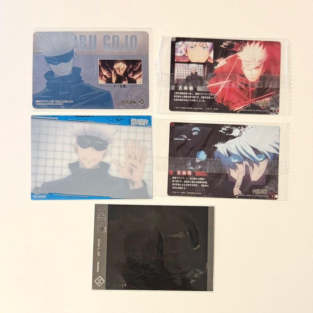 Jual Jujutsu Kaisen Satoru Gojo Cards | Shopee Indonesia