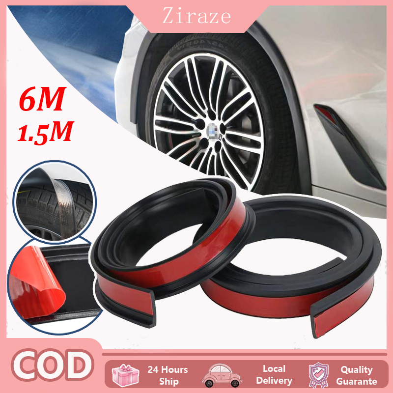 Jual 6M Stiker Pelindung Fender Mobil Roda Alis Anti-tabrakan / Strip ...