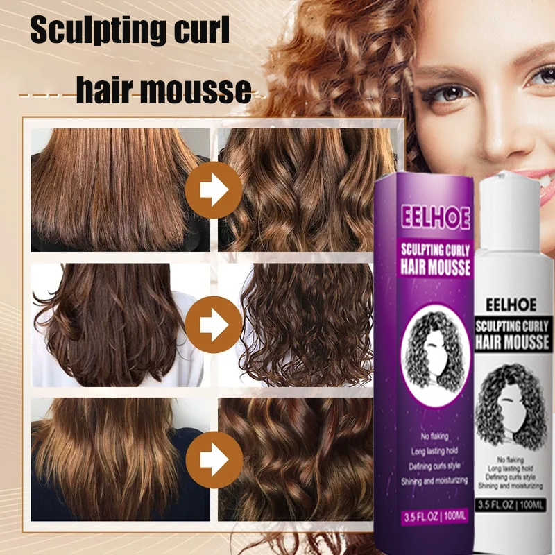Jual Curl Gel curling cream gel rambut keriting hair spray elastin ...