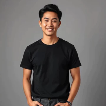 Kaos Polos Premium Pria Wanita – Baju Atasan Oblong Lengan Pendek Unisex