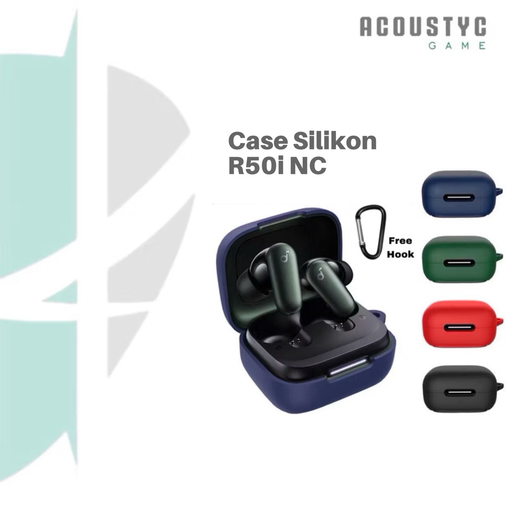 Jual Case R50i NC Casing Cover Silicone Anker Soundcore R50i NC/R50INC ...