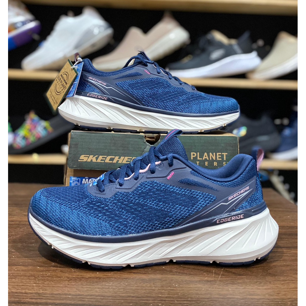 Jual Skechers EDGERIDE 150471 NVPK Wanita size 36(23cm)(1)-37(24cm)(3 ...