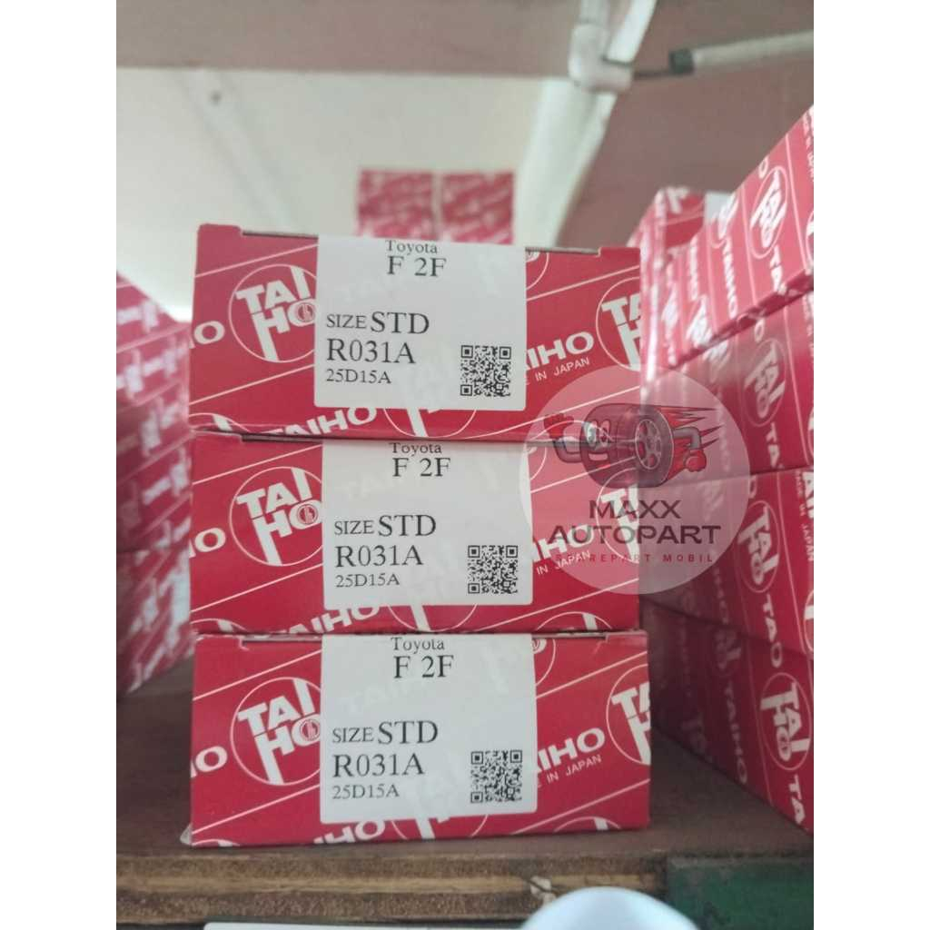Jual METAL JALAN CON ROD BEARING TOYOTA HARTOP 2F (TAIHO R031 ALL SIZE ...
