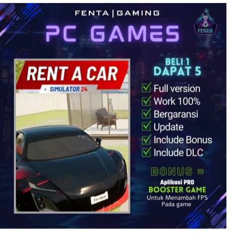 Jual RENT A CAR SIMULATOR 24 - GAME PC - GAME LAPTOP | Shopee Indonesia