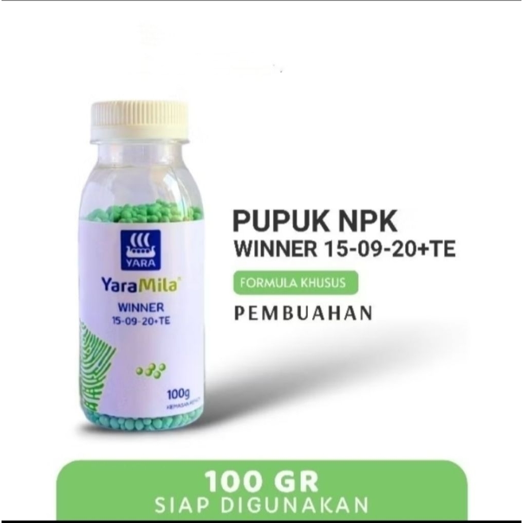 Pupuk NPK WINNER YaraMila dan Tawon BOOST 324 - Pupuk tabur pemacu pembungaan dan pembuahan