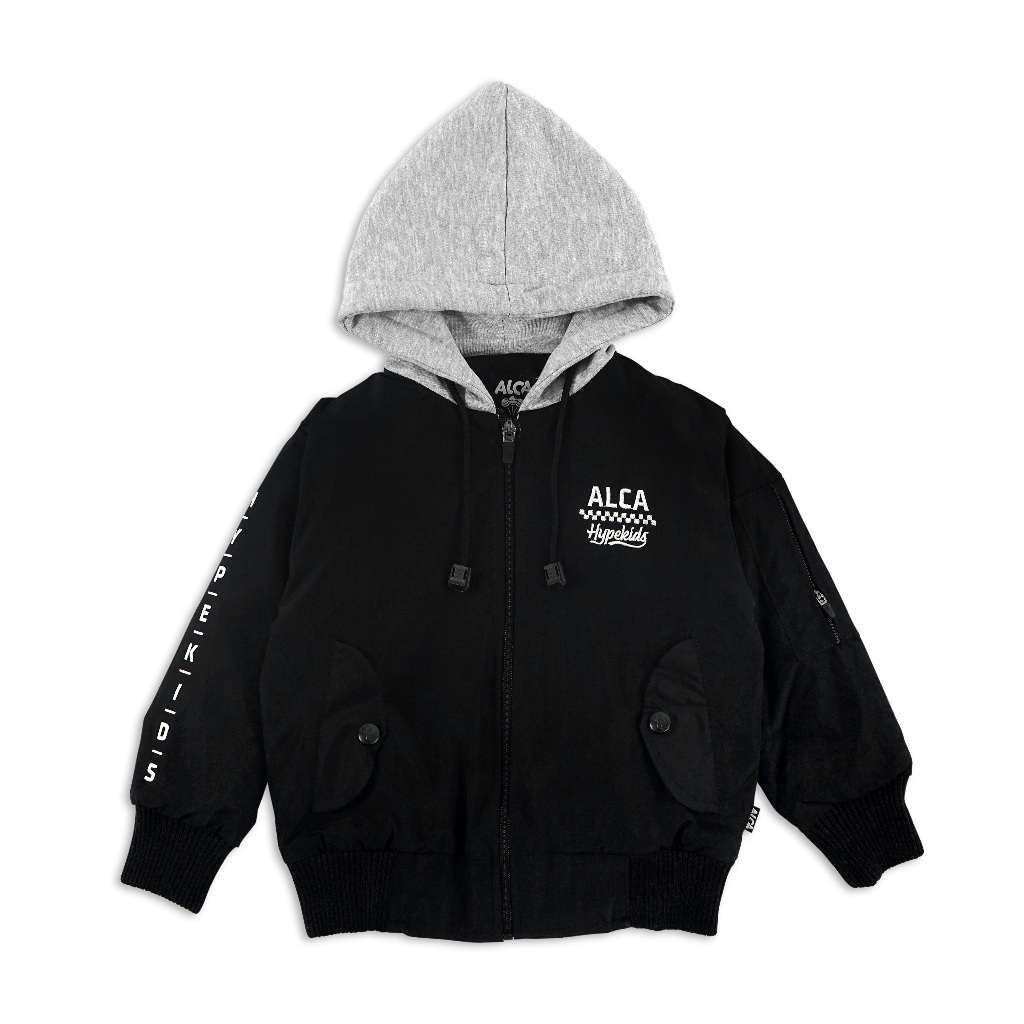 Jual ALCA - Jacket Anak - Hoodie Boomber | Shopee Indonesia