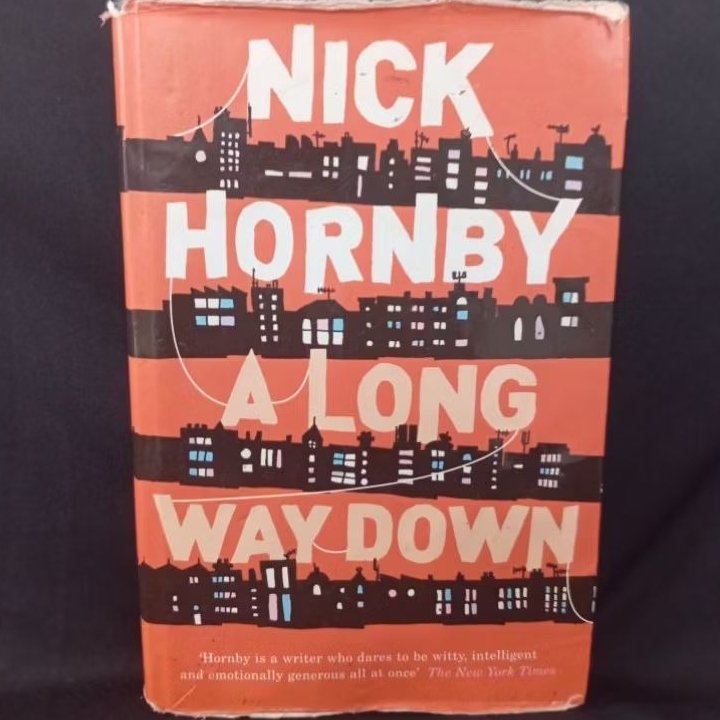 Jual Novel A Long Way Down By Nick Hornby Shopee