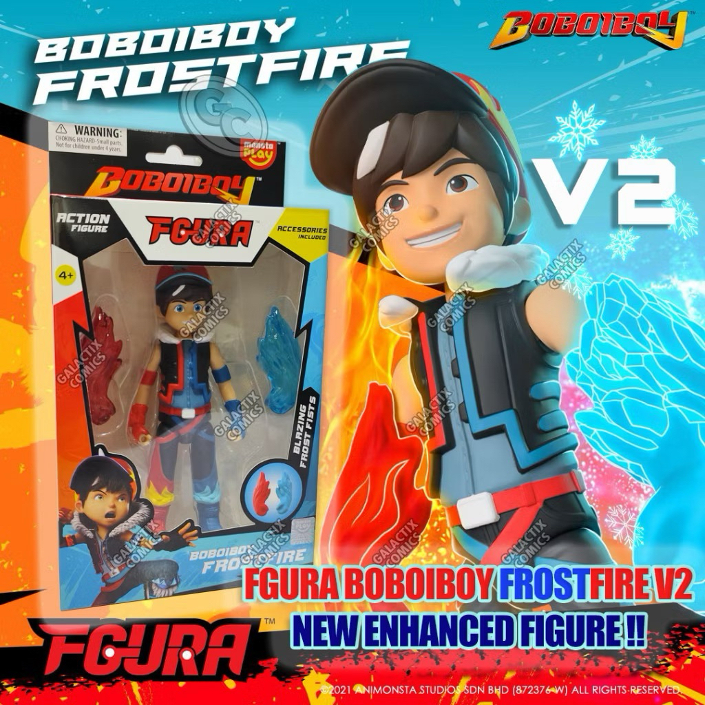 Jual BoBoiBoy Frostfire V2 - BRAND NEW LINE-UP with striking COLLECTOR ...
