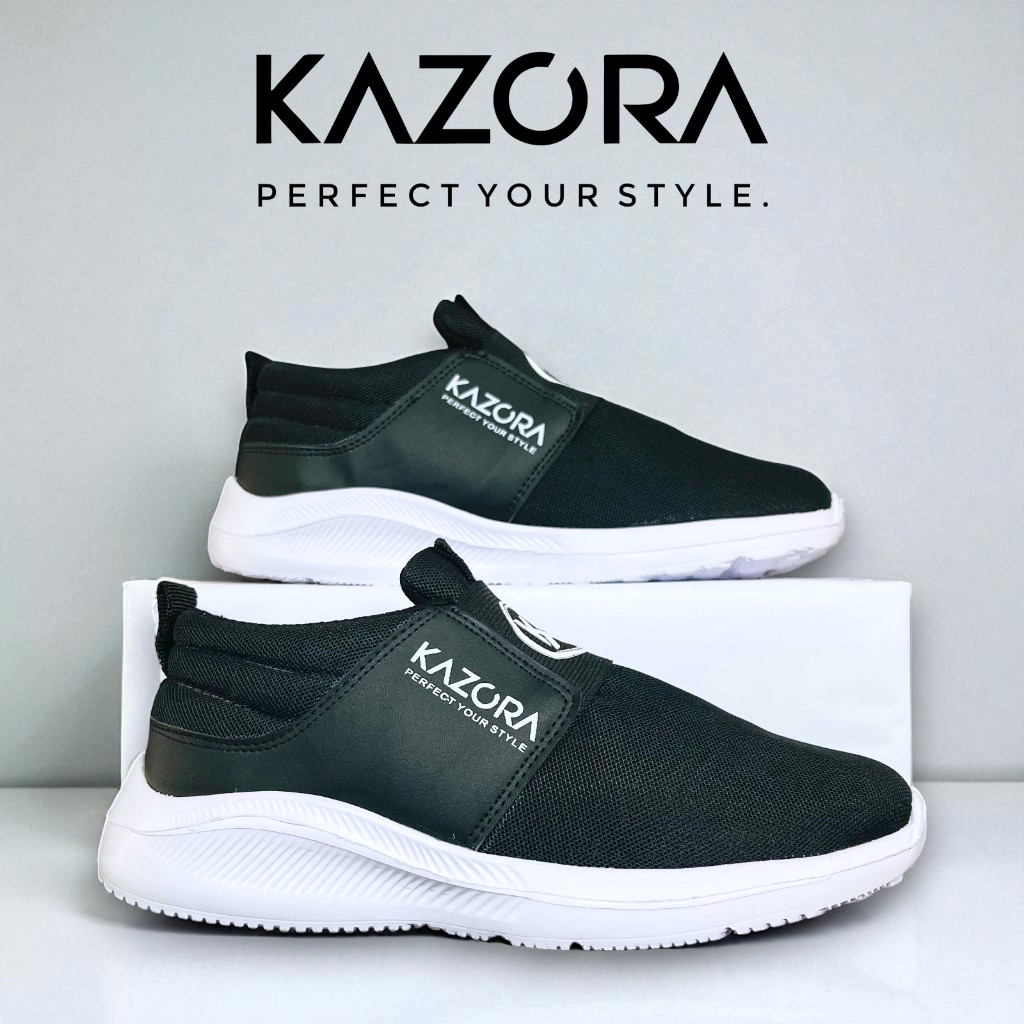 Jual KAZORA Sepatu Slip On Original Sekolah Olahraga Sport Santai Size ...