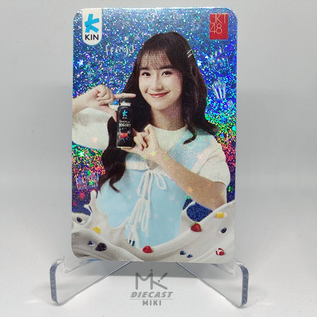 Jual PHOTOCARD FREYA BOTOL HOLOGRAM GLITTER JKT48 X KIN YOGURT ...
