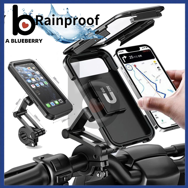 Jual A BLUEBERRY Phone Holder Hp Motor Waterproof Anti Air Motor
