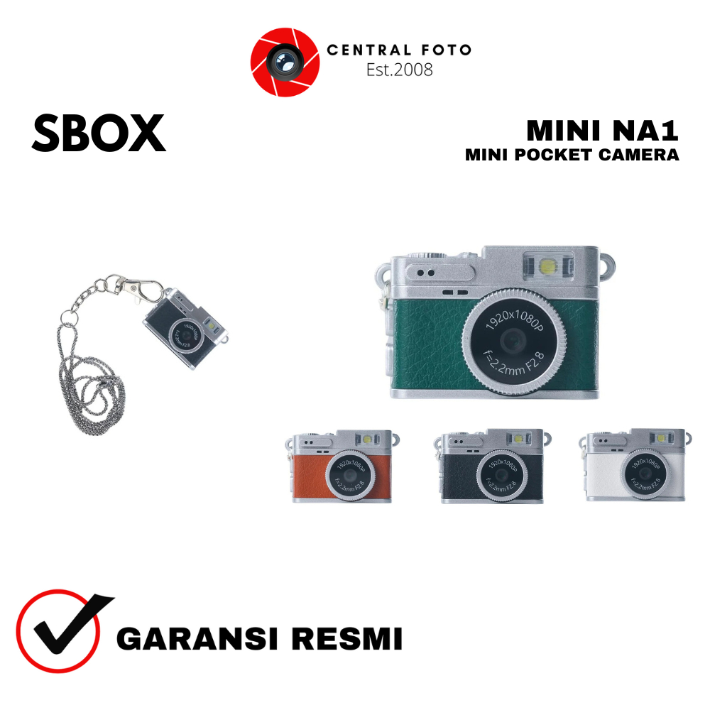 Jual SBOX Mini Kamera NA1 1080P Layar (Screen) Camera 0.96 Inch Baterai ...