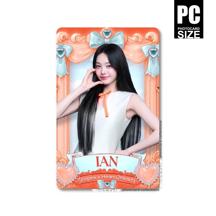 Jual Photocard Hearts2hearts x Shopee Special Edition H2H 2025